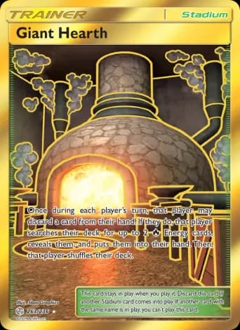 Giant Hearth Pokémon card #263
