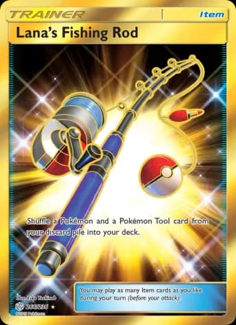 Lana’s Fishing Rod Pokémon card #266