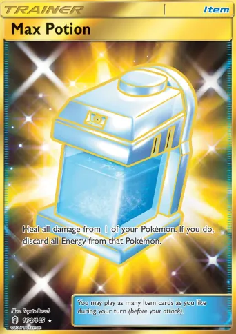 Max Potion Pokémon card #164