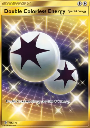 Double Colorless Energy Pokémon card #166