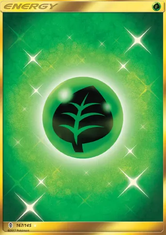 Grass Energy Pokémon card #167