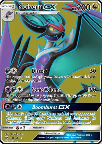Noivern GX Pokémon card #141