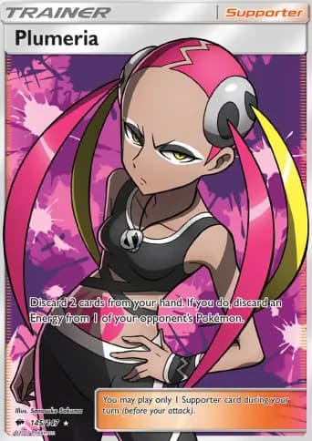 Plumeria Pokémon card #145