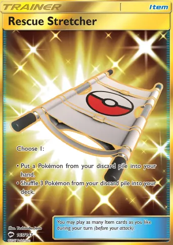 Rescue Stretcher Pokémon card #165