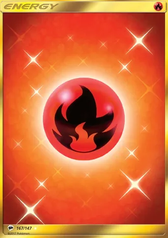Fire Energy Pokémon card #167