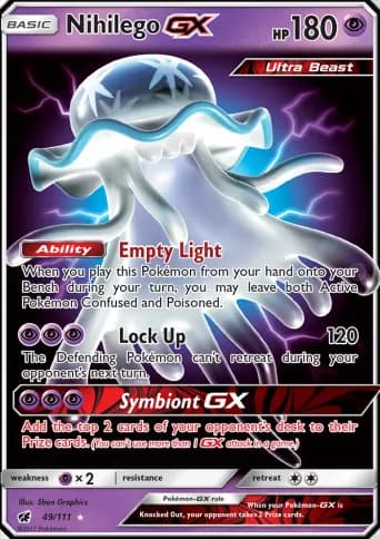 Nihilego GX Pokémon card #49