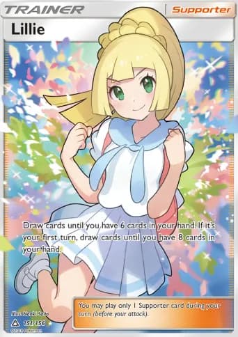 Lillie Pokémon card #151