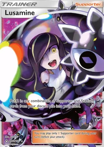 Lusamine Pokémon card #153