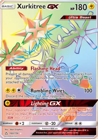 Xurkitree GX Pokémon card #160