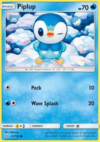 Piplup Pokémon card #32