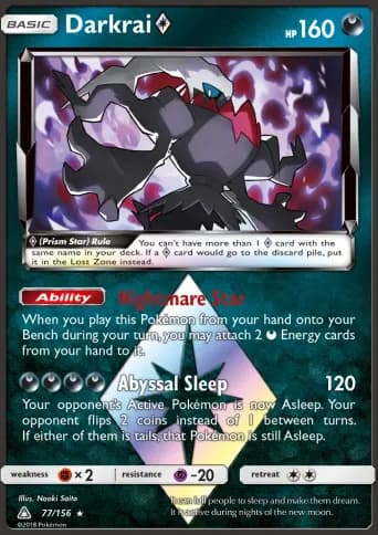 Darkrai ◇ Pokémon card #77