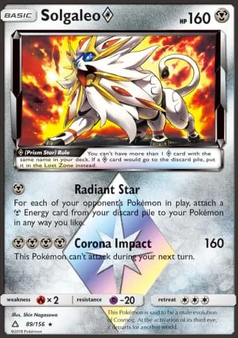 Solgaleo ◇ Pokémon card #89