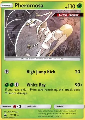Pheromosa Pokémon card #11