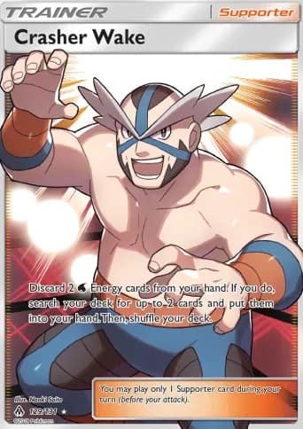 Crasher Wake Pokémon card #129