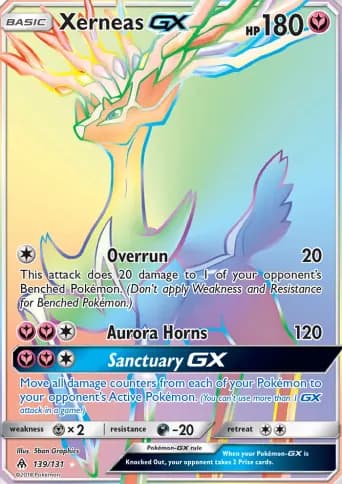Xerneas GX Pokémon card #139
