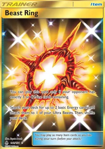 Beast Ring Pokémon card #141