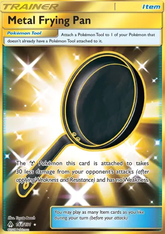 Metal Frying Pan Pokémon card #144