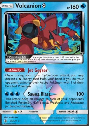 Volcanion ◇ Pokémon card #31