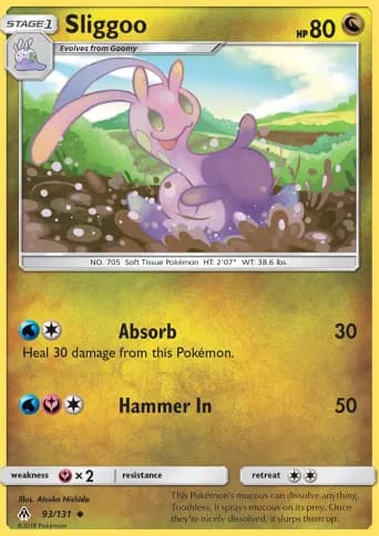 Sliggoo Pokémon card #93