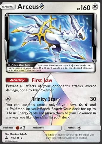 Arceus ◇ Pokémon card #96