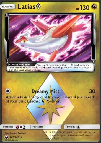 Latias ◇ Pokémon card #107
