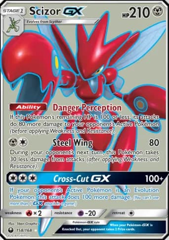 Scizor GX Pokémon card #158