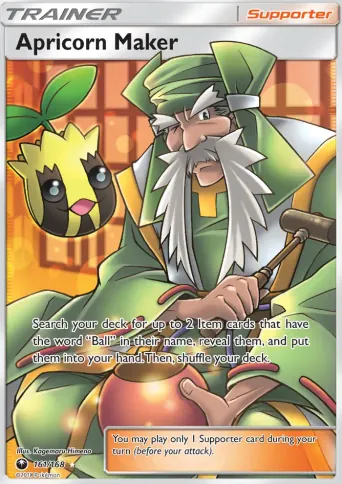 Apricorn Maker Pokémon card #161