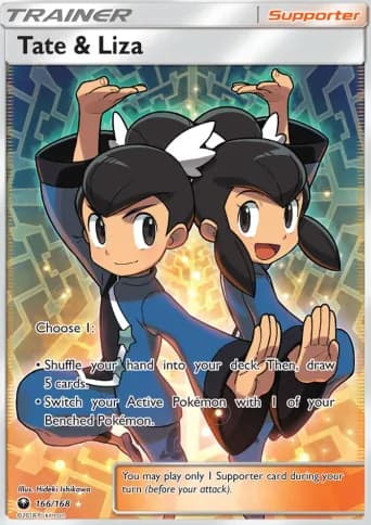 Tate & Liza Pokémon card #166