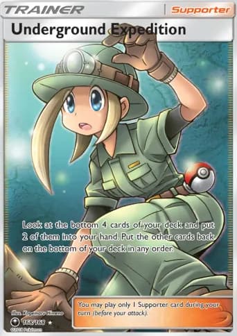 Underground Expedition Pokémon card #168