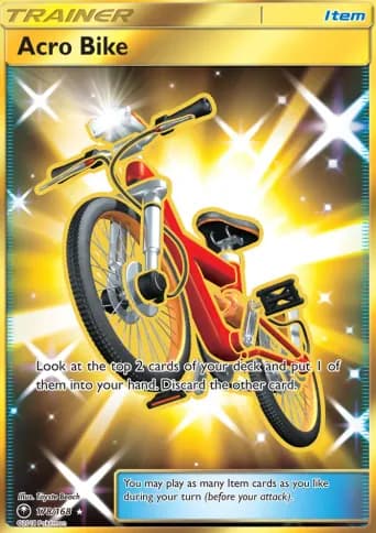 Acro Bike Pokémon card #178
