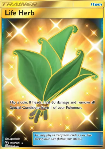 Life Herb Pokémon card #180