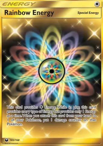 Rainbow Energy Pokémon card #183