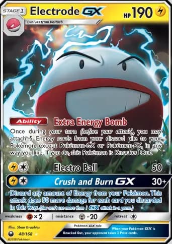 Electrode GX Pokémon card #48