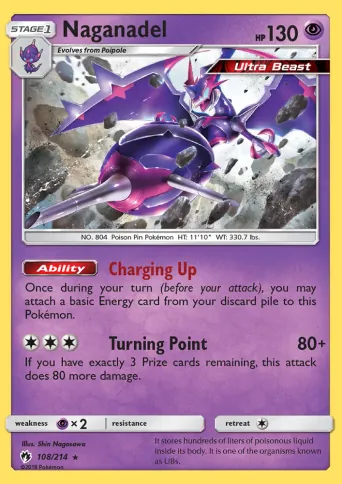Naganadel Pokémon card #108