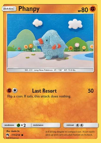Phanpy Pokémon card #111