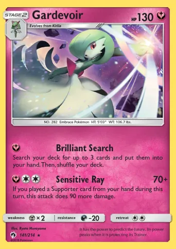 Gardevoir Pokémon card #141