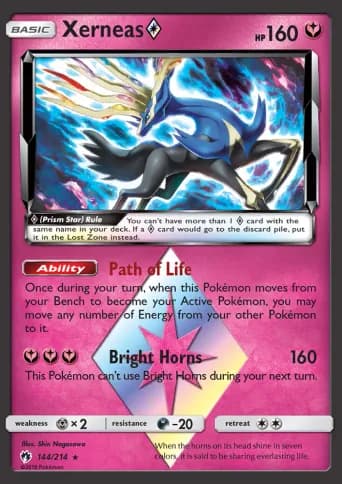 Xerneas ◇ Pokémon card #144
