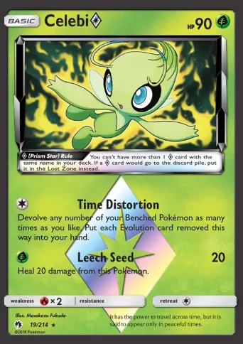 Celebi ◇ Pokémon card #19