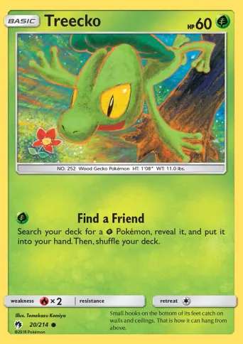 Treecko Pokémon card #20