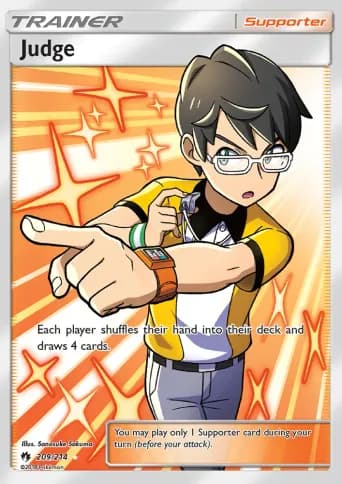 Judge Pokémon card #209