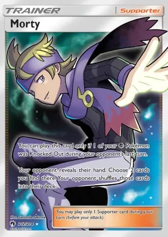 Morty Pokémon card #212