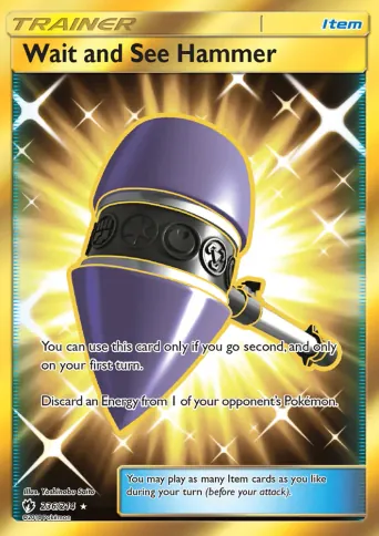Wait and See Hammer Pokémon card #236