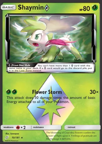 Shaymin ◇ Pokémon card #10