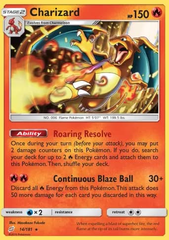 Charizard Pokémon card #14