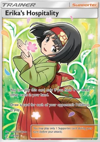 Erika’s Hospitality Pokémon card #174