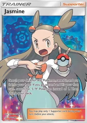 Jasmine Pokémon card #177