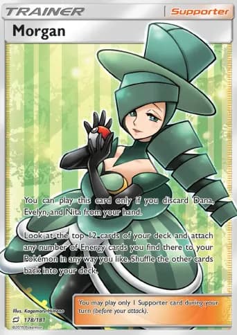 Morgan Pokémon card #178