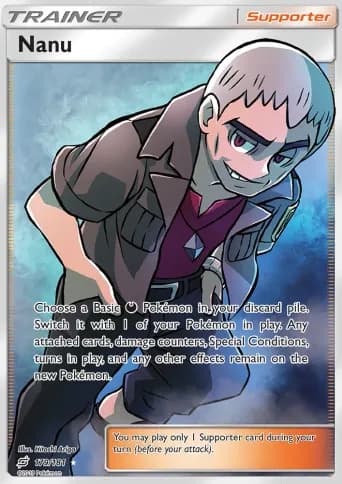 Nanu Pokémon card #179