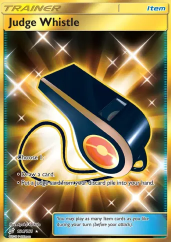 Judge Whistle Pokémon card #194