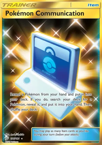 Pokémon Communication Pokémon card #196